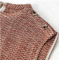 Tela de Lino/Algodón Transpirable de Tacto Seco, 50% Lino, 50% Algodón, 148-150cm, 340g, para Abrigos, Chalecos y Vestidos