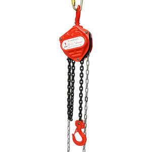 Paranco a Catena Manuale <span class=keywords><strong>KAWASAKI</strong></span> da 1 Tonnellata, 2,5m, Resistente, G80, per Officina, Miniera, Cava, Tunnel, Costruzioni - Product Image 1