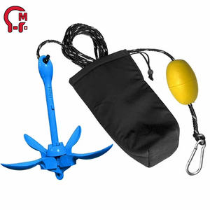 Ancre pliante HLM Marine Hardware en acier inoxydable 316, compacte et portable pour yacht, <span class=keywords><strong>bateau</strong></span>, rangement - Product Image 3