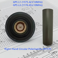 Antenne de topographie RTK hélicoïdale à quatre bras GNSS D527 avec connectivité SMA, gain de 3 dBi, compatibilité Beidou, 76*88mm