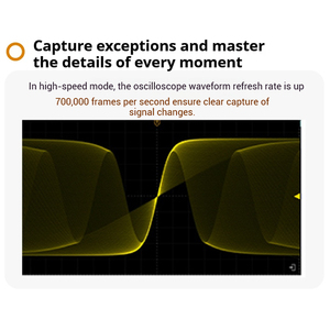 Dual/Quad Channel Digital Oscilloscope with 125-250MHz Bandwidth ADS912A/922A/914A/924A for Electronics R&D Debugging - Product Image 3