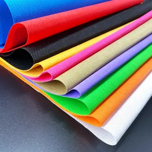 % 100% polipropilen hammadde bağlı dokunmamış kumaş fonksiyonel Pet spunnonwoven dokunmamış