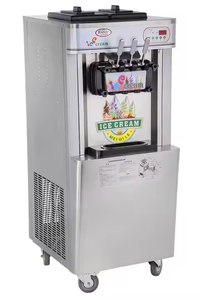 Tốt nhất bán 22-25l/h tự động thương mại mềm phục vụ máy làm kem 2 + 1 hương vị Máy làm kem - Product Image 2