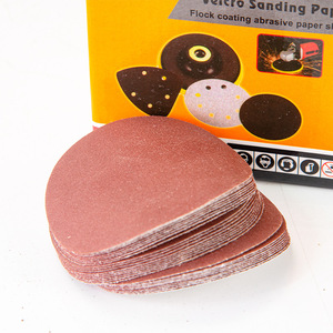 Flocked Sanding Discs 100mm Adhesive Backed For Woodworking Polishing And Sanding - Product Image 3