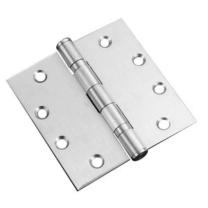 Bisagra de Puerta de Acero Inoxidable Rideley, 4.5 Pulgadas, 3mm de Grosor, 6 Orificios, Apertura de 180 Grados, Resistente - Product Image 4