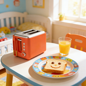 무선 스테인리스 산업용 토스터 2슬라이스 빵 오븐 토스터 샌드위치 토스터 기계 - Product Image 1