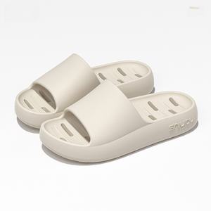 Pantuflas Infantiles de Estilo Lindo con Punta Abierta, Ajustables, para Interiores, con Parte Superior de Punto, Suela de Goma Antideslizante, Antiolor y de Calidad Duradera - Product Image 3