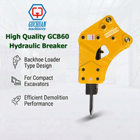 Guchuan Martillo Hidraulico Tipo Banana SB40 SB43 SB35 pour Excavatrice 4-7 Tonnes, Cincel 68mm, Brise-roche, Prix d'usine