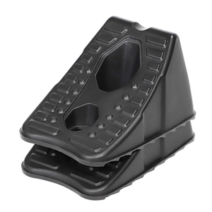 Cales <span class=keywords><strong>de</strong></span> <span class=keywords><strong>roue</strong></span> en plastique Workercare empilables, butée <span class=keywords><strong>de</strong></span> <span class=keywords><strong>roue</strong></span> robuste, <span class=keywords><strong>cale</strong></span> <span class=keywords><strong>de</strong></span> <span class=keywords><strong>roue</strong></span> pour voiture, caravane, camping-car - Product Image 1