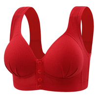 Chemisier pour femme avec fermeture éclair sur le devant, grande taille, confortable et élégant, avec soutien-gorge intégré à effet froncé au dos