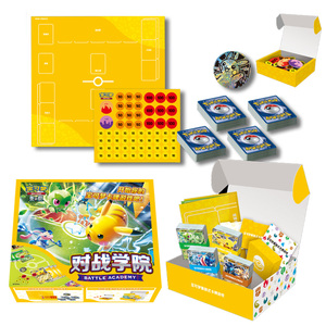 Nouvel ensemble de <span class=keywords><strong>jeu</strong></span> authentique et populaire Pokémon Elite Trainer Battle Set avec tapis de <span class=keywords><strong>jeu</strong></span>, boîte cadeau Charizard Mega <span class=keywords><strong>Evolution</strong></span>, cartes à collectionner d'anime - Product Image 5