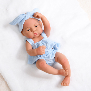 Poupée nouveau-né très réaliste en vinyle silicone, 55-<span class=keywords><strong>40cm</strong></span>, pour bébé, jouets pour enfants, vente en gros - Product Image 4