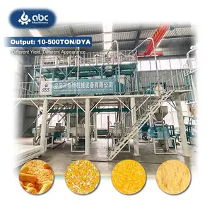 High Efficiency Commercial Corn Complete Maize Large Scale Grits Making Machinery for Small Large Scale Flour Milling