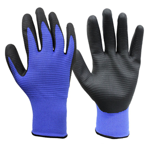 قفازات عمل عالية الجودة مضادة للانزلاق مطلية بالبولي يوريثان مع سطح محبب - Product Image 3