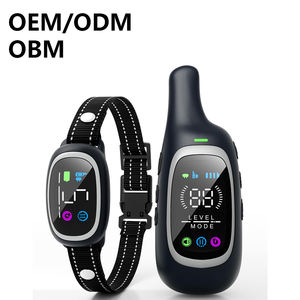 छोटे मध्यम कुत्तों के लिए 2-इन-1 रिचार्जेबल रिमोट कंट्रोल ट्रेनिंग कॉलर वाटरप्रूफ कंपन शॉक मोड - Product Image 1