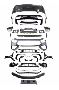 PHARRI pour Mercedes-Benz <span class=keywords><strong>AMG</strong></span> <span class=keywords><strong>GT</strong></span> 4 portes 2025-2026 – Kit carrosserie <span class=keywords><strong>AMG</strong></span> <span class=keywords><strong>GT</strong></span> <span class=keywords><strong>63S</strong></span> de haute qualité : pare-chocs avant/arrière, diffuseur, embouts d'échappement - Product Image 2