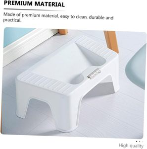 เก้าอี้พลาสติกสำหรับนั่งชักโครก ดีไซน์ใหม่ คุณภาพสูง พร้อมที่นวดเท้า - Product Image 3