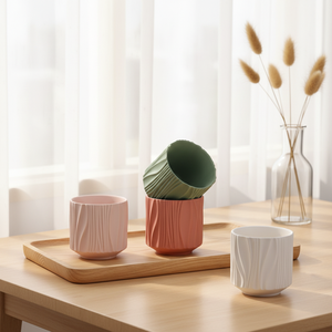 حامل شموع أسطواني من YBH بتصميم بسيط وألوان غير لامعة، صديق للبيئة، مناسب لديكور المنزل في عيد الميلاد وعيد الفصح، تصميم إسكندنافي إبداعي - Product Image 5