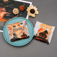 Sac d'emballage recyclable OPP PP pour la pâtisserie d'Halloween et de Noël, pour les gâteaux de lune, les aliments, les bijoux, les bonbons, les collations, les animaux de compagnie, les chips