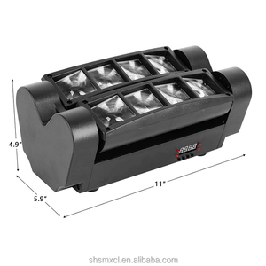 24 hiệu ứng <span class=keywords><strong>mini</strong></span> Spider ánh sáng-7/15CH DMX master-slave/âm thanh kích hoạt nhấp nháy cho sân khấu trong nhà - Product Image 6