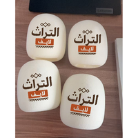 Housse en mousse personnalisée pour microphone, pare-vent avec logo imprimé pour interview, compatible RODE Wireless