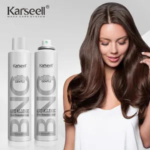 Logo personalizzato marchio privato olio di Argan salone di cura dei capelli per proteggere il cuoio capelluto Spray di protezione contro il calore