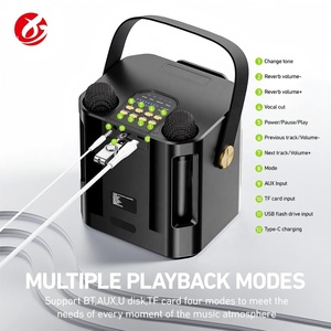 Altavoz Bluetooth Inalámbrico Portátil para Fiestas, <span class=keywords><strong>Pequeño</strong></span>, V5.3, 10W, Carga Inteligente, RGB LED, Micrófono, Resistente al Agua - Product Image 4