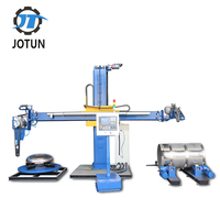 Motor de máquina pulidora CNC industrial Jotun de 11 kW totalmente automático para acabado de espejo en tapas de recipientes a presión de 400-5000 mm