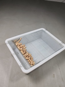 Repteer sıçan yetiştiriciliği küvetleri nefes katı paslanmaz çelik kafes plastik tepsi ve kutu ile laboratuvar ve hayvan konut için - Product Image 5