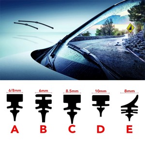 Bande de caoutchouc de rechange pour essuie-glaces, accessoires de voiture pour Mercedes Benz - Product Image 2