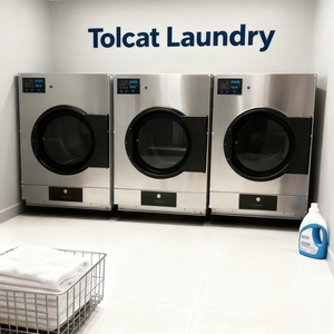 Secadora de Ropa a Gas de Gran Capacidad con Tambor Único de 12kg, 15kg, 20kg, 25kg, Operada con Monedas - Product Image 6