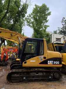 รถขุดตีนตะขาบ312ไฮดรอลิกสำหรับใช้เครื่องยนต์ดั้งเดิมรถขุด312C แมวใช้แล้ว12ตัน - Product Image 6