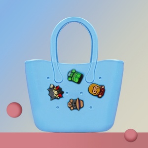 Sac fourre-tout de plage promotionnel en EVA tendance 2025 pour femme, à fermeture ouverte, deux poignées, imperméable, idéal pour l'extérieur - Product Image 3