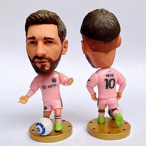 Statuette Personalizzate in Resina Bobblehead di Calciatori <span class=keywords><strong>Ronaldo</strong></span> e Messi, Souvenir con Testa Oscillante, Ornamenti per Auto - Product Image 3