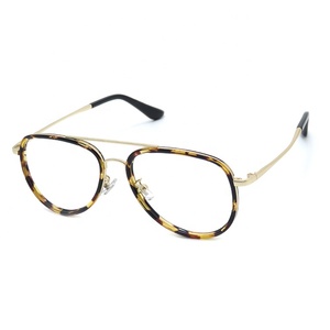 Cina produttore personalizzato multicolore doppio ponte occhiali da vista oversize <span class=keywords><strong>montatura</strong></span> uomini - Product Image 1