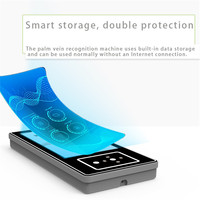 Nouveau système de serrure de porte biométrique Terminal de contrôle d'accès dynamique multi-utilisateurs reconnaissance de la veine de la paume Vision nocturne temps de présence