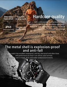 Смарт-часы 2024 PG666 с большим экраном для спорта и активного отдыха, с функцией ответа на звонки по Bluetooth, аккумулятором 270 мАч, защитой IP68, водонепроницаемостью 10ATM, для походов и плавания - Product Image 5