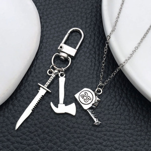 Accesorios para Herramientas, Colgante de Aleación, Collar de Espada DIY, Pendientes, Llavero, Venta Caliente Transfronteriza - Product Image 3