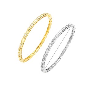 European American Trendy Snake Bracelet <b>Gold</b> Silver Copper Plated Zircon Crystal Jewelry for Women Gift Fall 2024 - Product Image 5