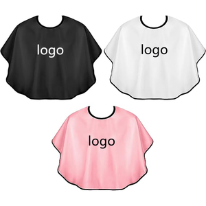 Tablier court imperméable personnalisé avec logo brodé pour salon de beauté, barbier, maquillage, coiffure, cape de shampooing pour maquilleur - Product Image 3