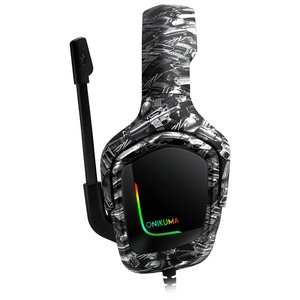 Casque de jeu Onikuma K20 de haute qualité avec microphone, nouveau, pour ordinateur, Xbox One, PS4 - pour DJ et sport, vente directe d'usine - Product Image 4