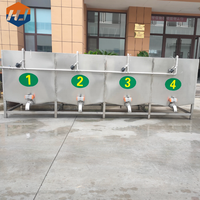 Machine automatique de trempage de lavage de haricots de réservoir de trempage de soja d'acier inoxydable pour le traitement de produit de tofu de lait de soja