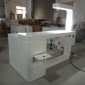 Manicura Mesa Muebles Lámpara Cuadrada Portátil Individual <span class=keywords><strong>Boutique</strong></span> Estilo - Product Image 4