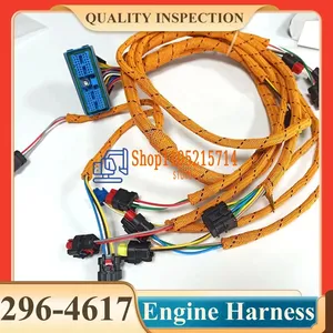 Arnés de cableado del motor C6.4 para excavadora 320D 323D 320DL 323DL, <span class=keywords><strong>cable</strong></span> 296-4617 - Product Image 4