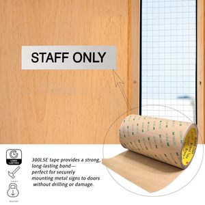 Nastro Adesivo Acrilico Personalizzato <span class=keywords><strong>3M</strong></span> 300LSE per Nastro Autoadesivo <span class=keywords><strong>3M</strong></span> 9495LE, <span class=keywords><strong>Rotolo</strong></span> 12 in X 60 YD, Nastro <span class=keywords><strong>Biadesivo</strong></span> per Alte Temperature - Product Image 5
