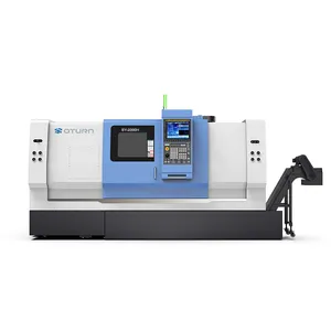 SY2000H Horizontal Slant Bed Linear Guideway Hydraulic Chuck Hydraulic Tailstock Cnc Lathes For Metal