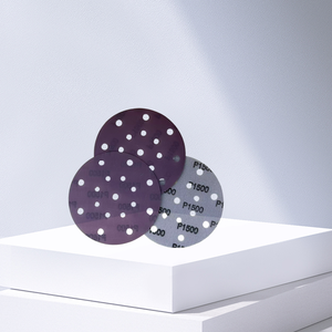 एल्यूमीनियम ऑक्साइड बैंगनी अपघर्षक रेत डिस्क हुक और लूप 4 ''4.5'' 5 ''6'' - Product Image 6