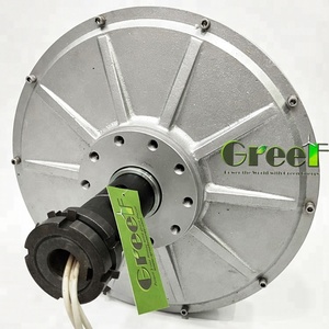 GDG 5kW 10kW 150RPM sin núcleo axial flujo imán permanente generador axial flujo motor de imán permanente