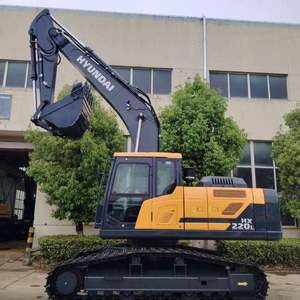 รถขุดตีนตะขาบ HX220L ของแท้จากโรงงาน ใหม่เอี่ยม น้ำหนัก 22 ตัน ระบบไฮดรอลิก พร้อมเครื่องยนต์ Isuzu ชิ้นส่วน KYB แบริ่งและมอเตอร์ ลดราคา - Product Image 6