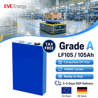 Batterie LiFePO4 EVE EU STOCK 10% de réduction LF105 105Ah 5000 cycles 3.2V Cellule AGV